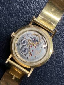 ジュベニア手巻き　オーバーホール、パーツ交換しました