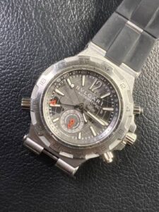 ブルガリディアゴノGMT　Ref.DP42S オーバーホール、リューズ修理しました