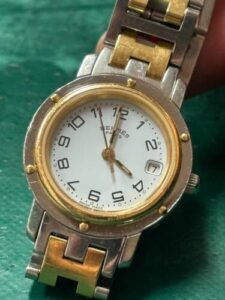 エルメスクリッパー　Ref.CL4.220　オーバーホールしました