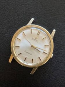 オメガシーマスター自動巻きRef.165.003オーバーホール、風防交換しました